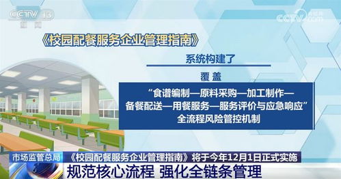 校園配餐領(lǐng)域首個國家標(biāo)準(zhǔn)出臺，為師生“舌尖上的安全”保駕護航